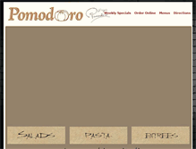 Tablet Screenshot of pomodoro1.com